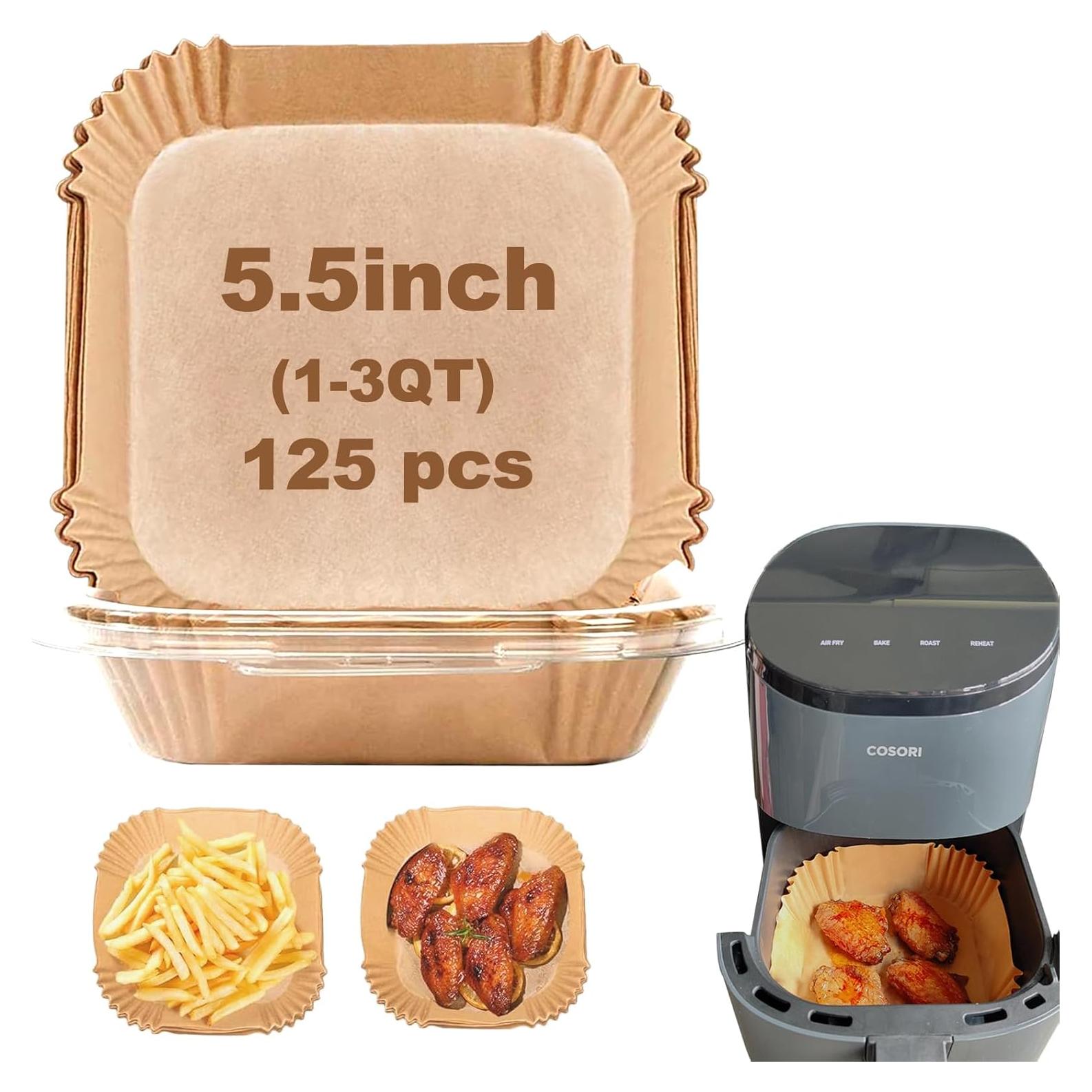 Forros Desechables para Freidora de Aire Mutvle 14cm 125pcs