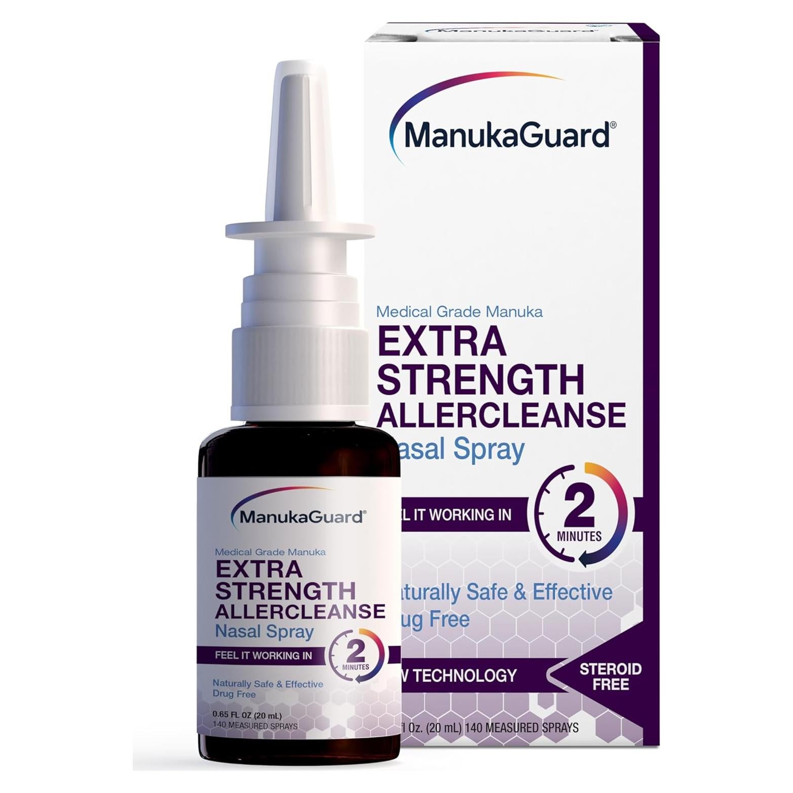 Spray Nasal ManukaGuard Allercleanse MGO 600 - 59g