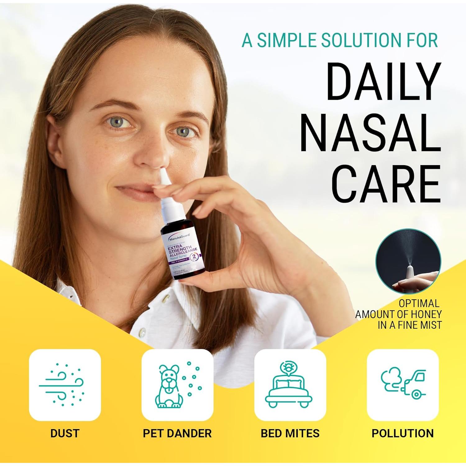 Spray Nasal ManukaGuard Allercleanse MGO 600 - 59g