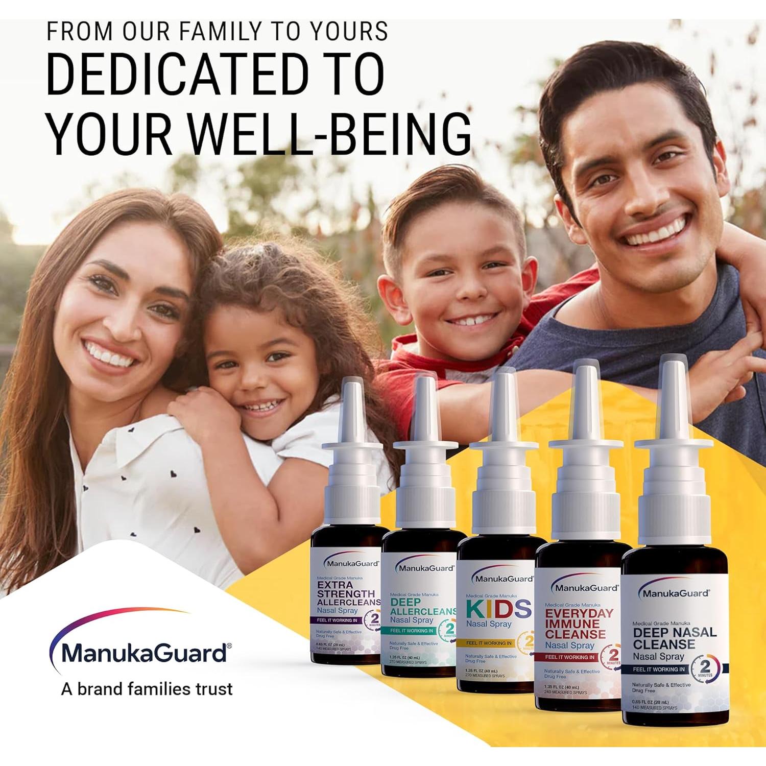 Spray Nasal ManukaGuard Allercleanse MGO 600 - 59g