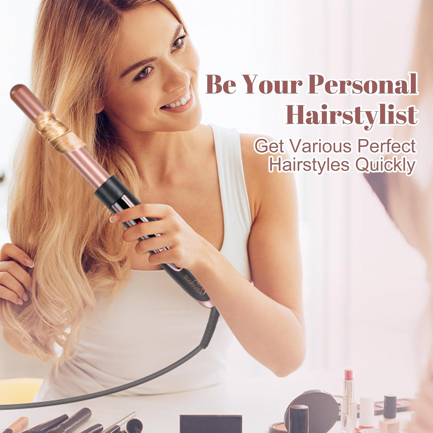 Rizador de Cabello 5 en 1 Sixriver con Barriles Intercambiables