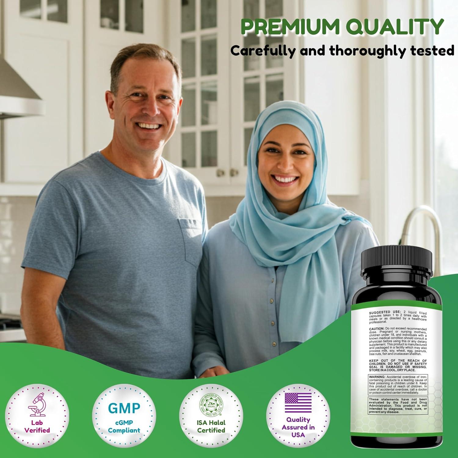 Multivitaminas Halal SHIFAA NUTRITION 60 Cápsulas 30 Porciones