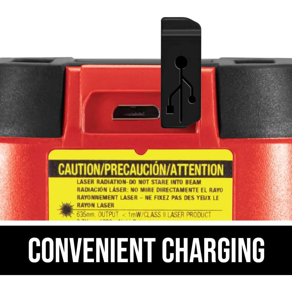 Nivel láser cruzado SKIL LL932301 15m con abrazadera y USB