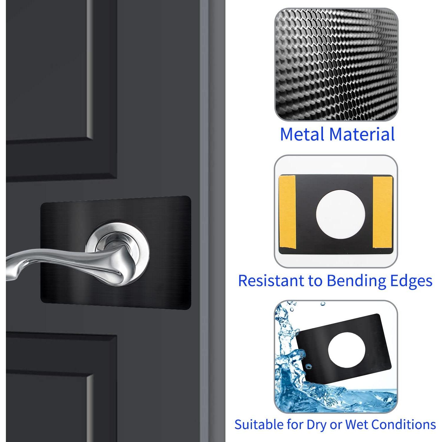 Placa de Refuerzo para Cerradura de Puerta Zolunu - 2 Piezas