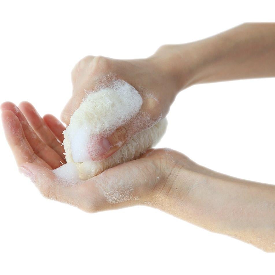 Esponja Exfoliante de Loofah Natural 10 cm - Paquete de 4