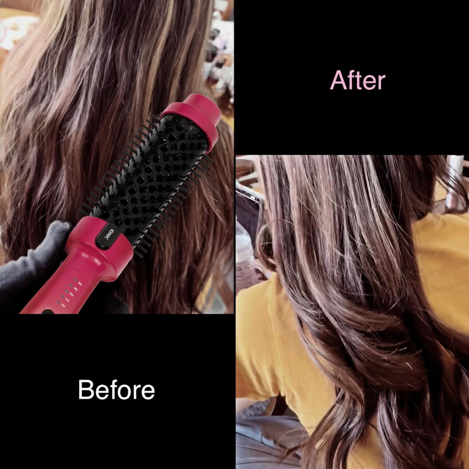 Cepillo Térmico Tresses Touch 1.5" Cerámica Iónica 5 Temperaturas