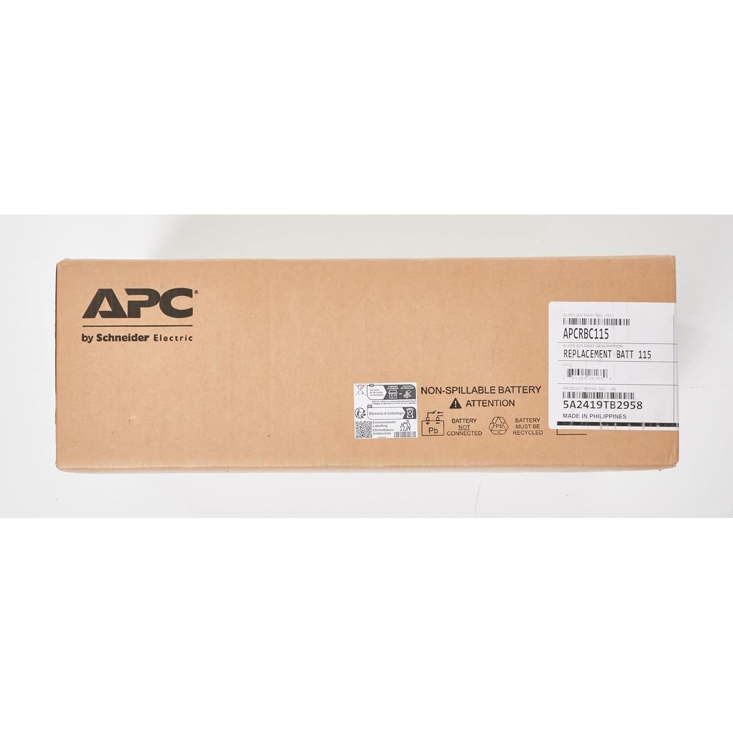 Batería de Reemplazo APC APCRBC115 para UPS Smart-UPS