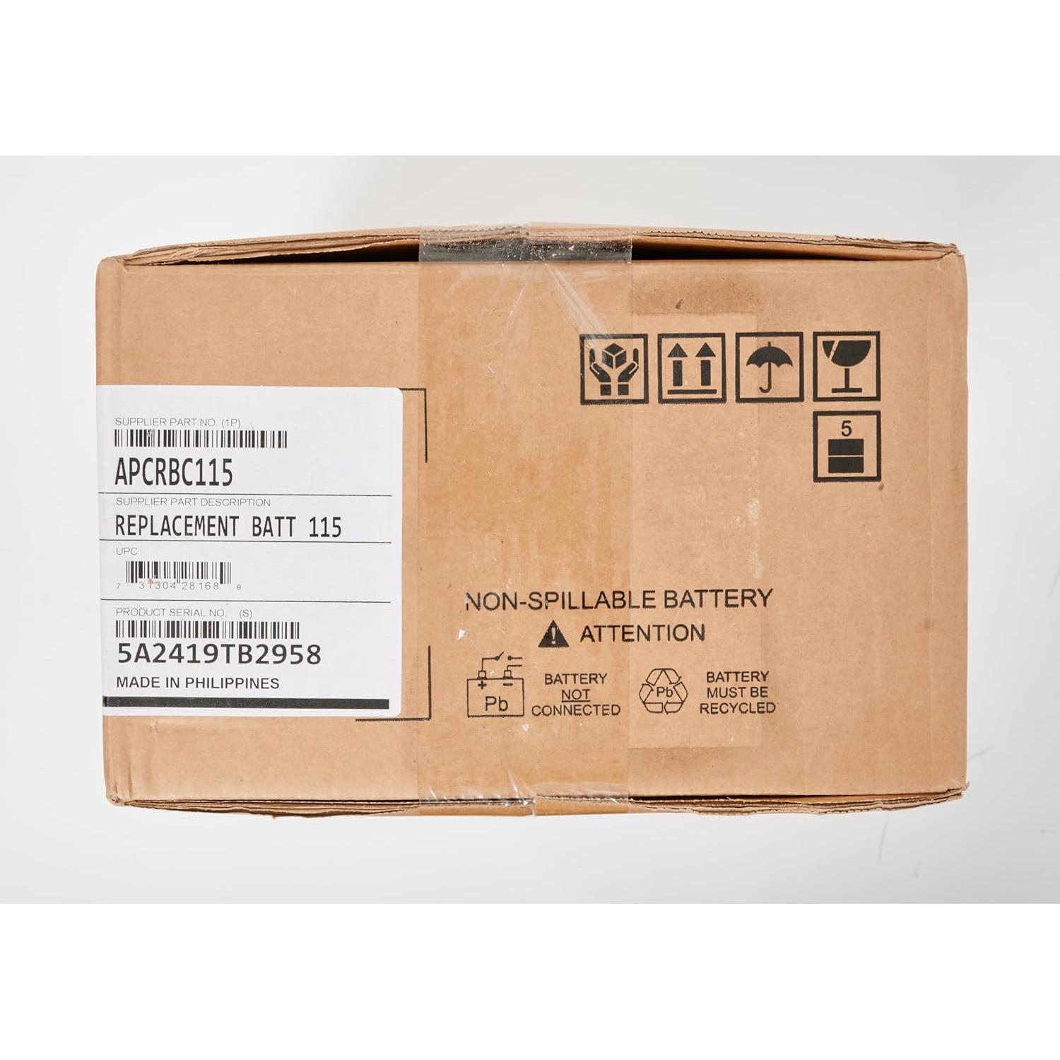 Batería de Reemplazo APC APCRBC115 para UPS Smart-UPS