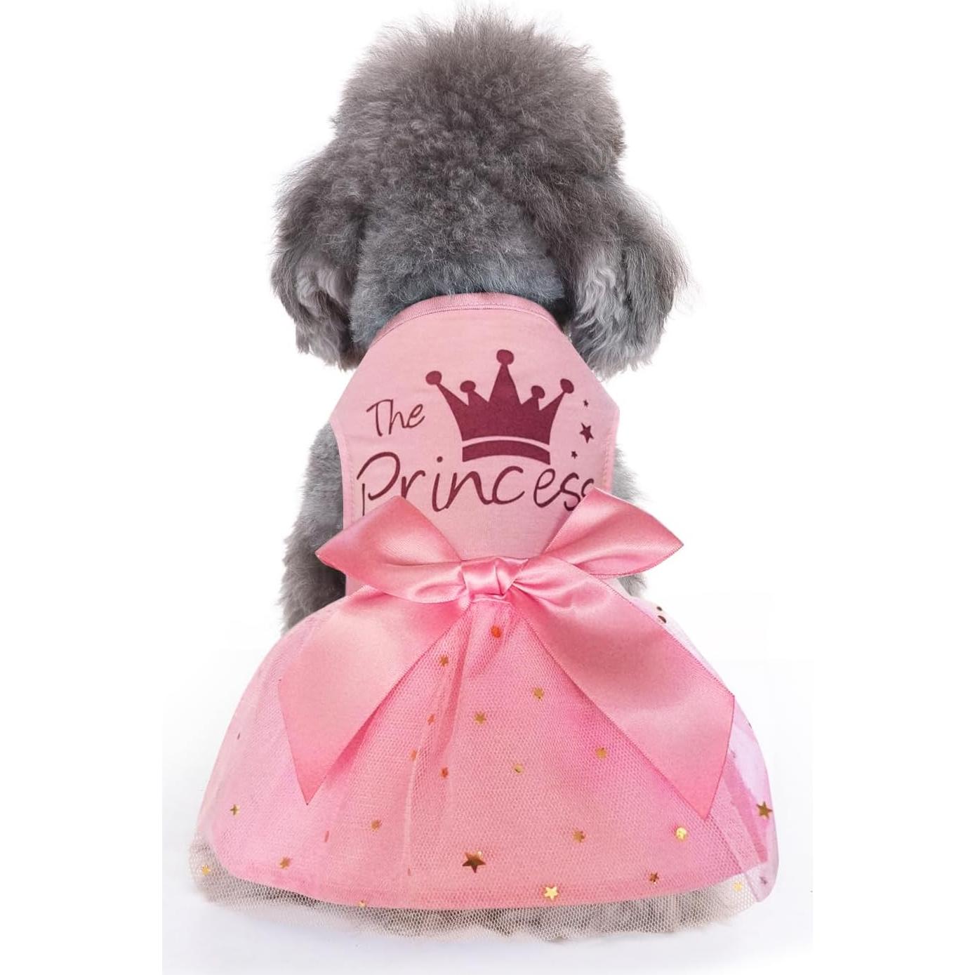 Vestido para Perro Idepet Rosa Princesa X-Grande Tul