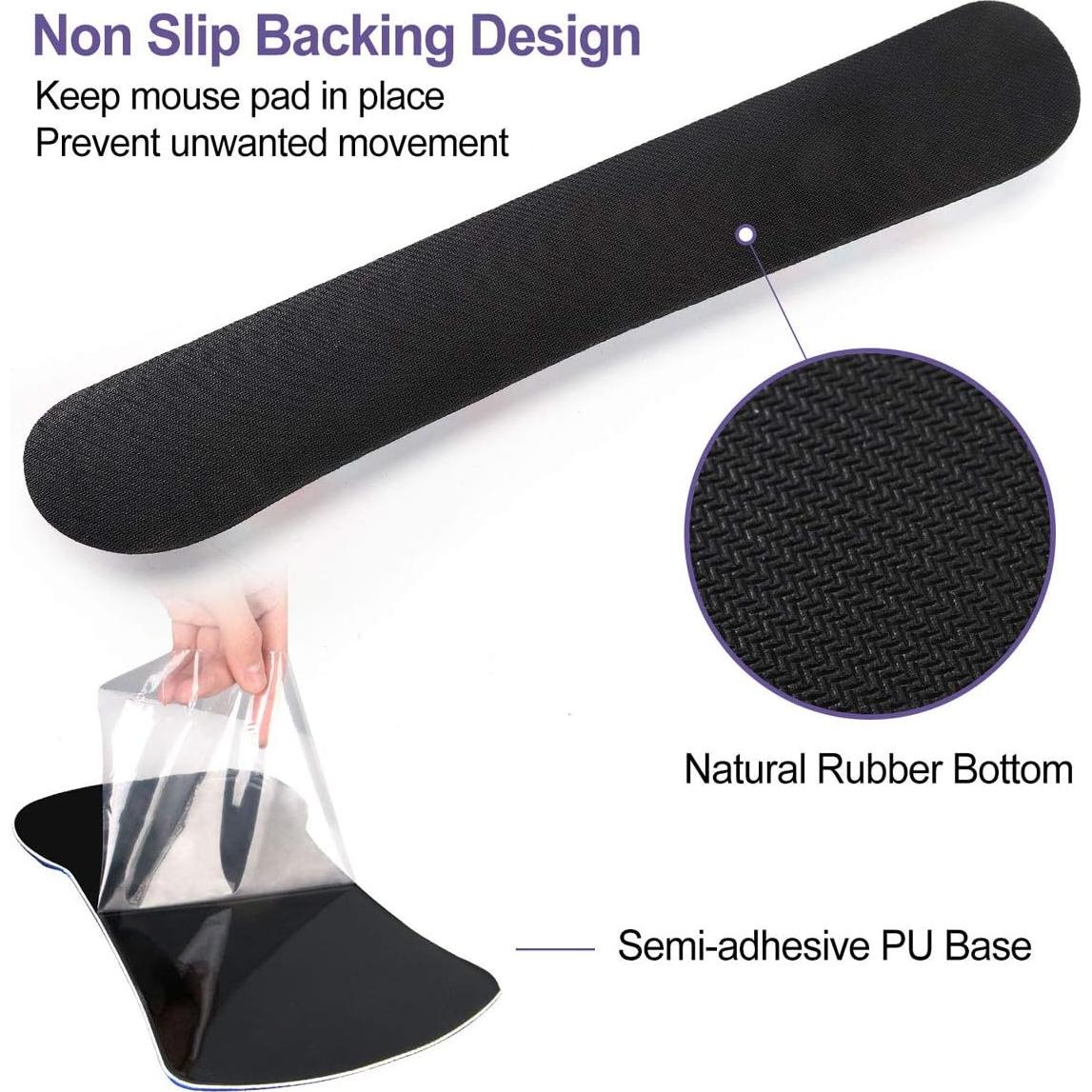 ToLuLu Almohadilla Ergonómica para Muñeca y Ratón - Arte Mariposas