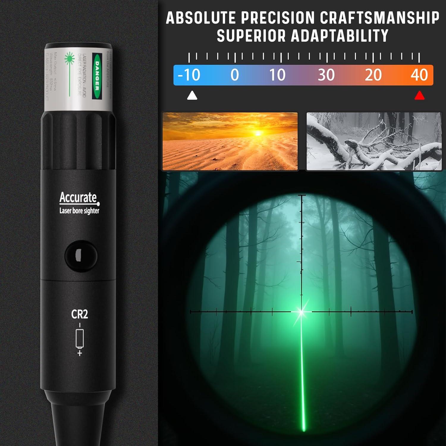 Kit de láser de alineación OWLSHOOT con 50 adaptadores