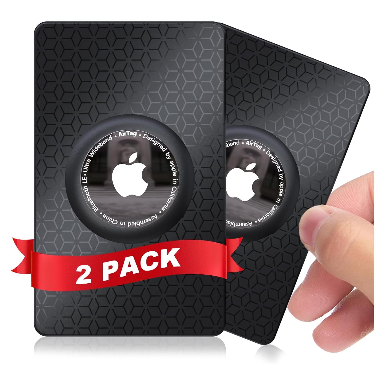 Soporte de Billetera Airtag Perfipro 2 Pack Ultra Delgado