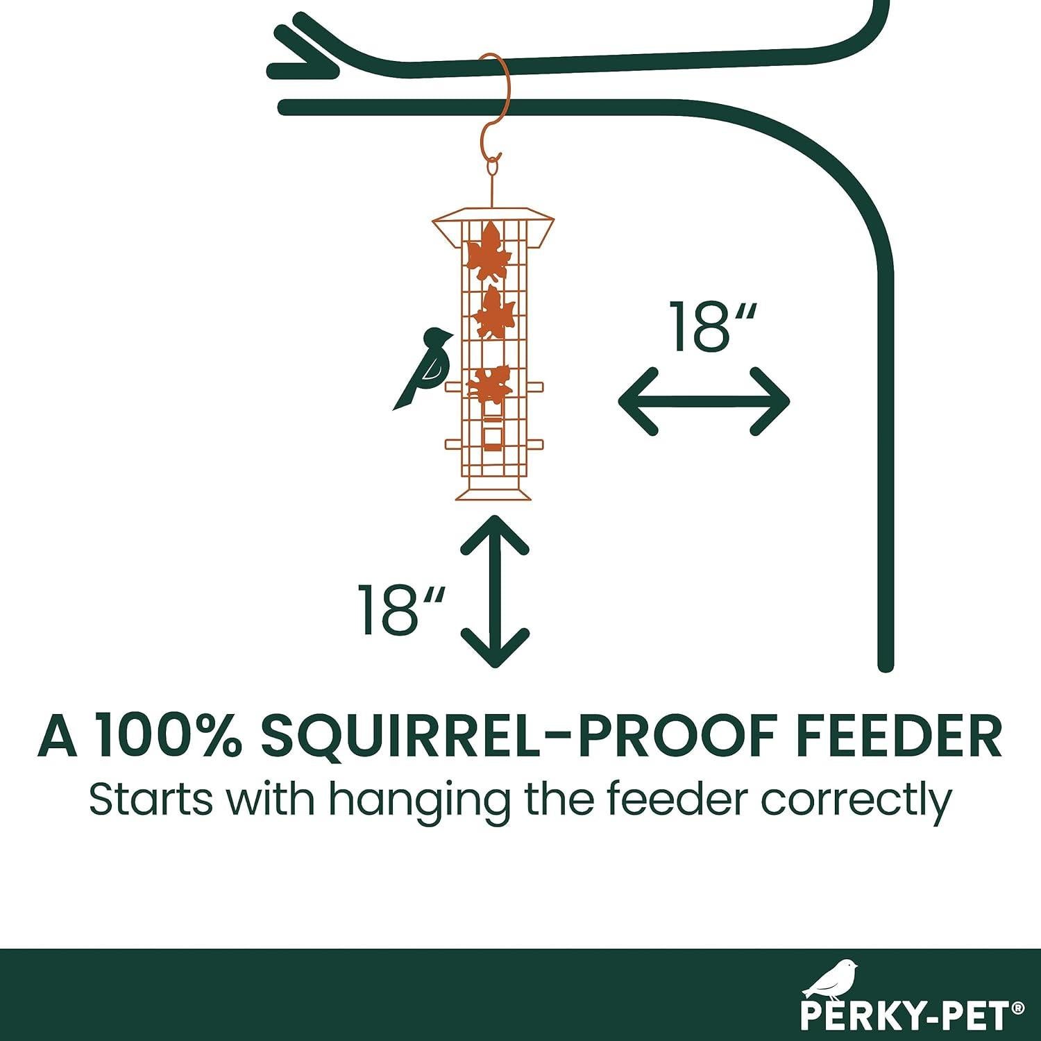 Comedero para Aves Perky-Pet 336 A Prueba de Ardillas 0,91kg