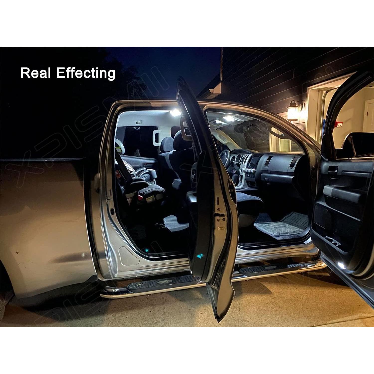 Kit de luces interiores LED Xpismii 6000K para Toyota Tundra 2000-2006