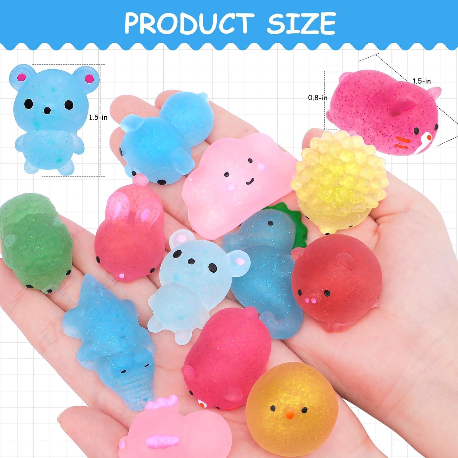 30 Pcs Juguetes Squishies Mochi POKONBOY Animales Kawaii
