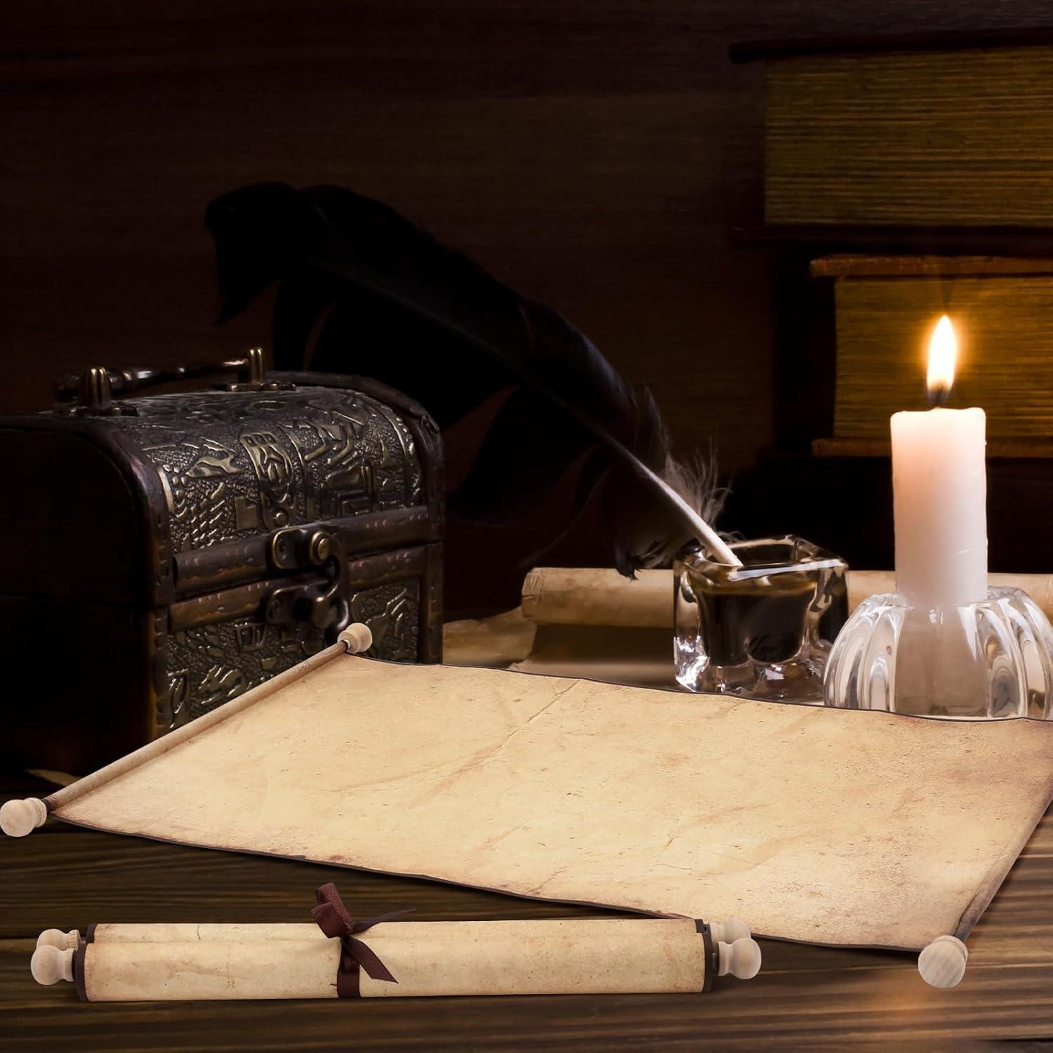 Rollos de Papel Pergamino Epakh Retro 28 x 48 cm para Escribir