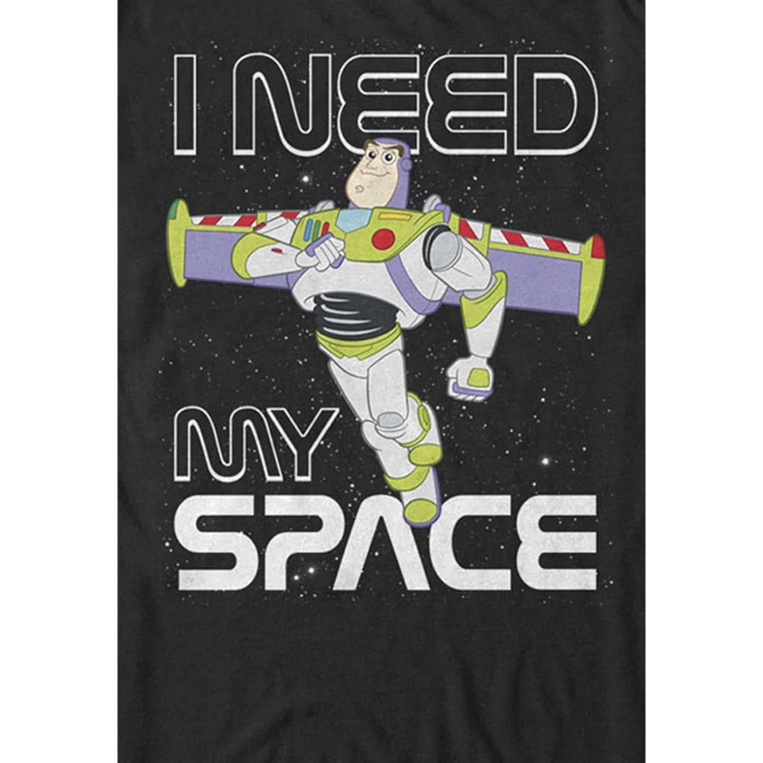 Camiseta Gráfica Disney Buzz Lightyear Hombre - Negro