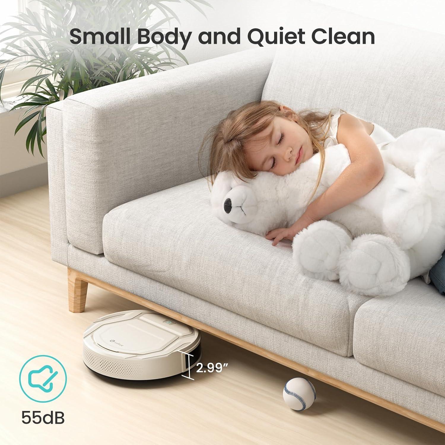 Aspiradora Robot Lefant M210P Ultra Delgado 2200Pa