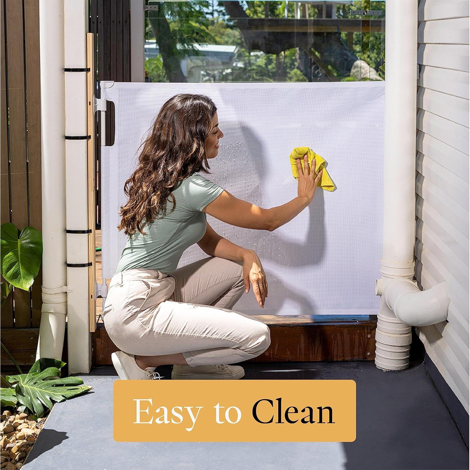 Puerta Retráctil Hakuna Pets 92.9 cm x 180.3 cm Negra