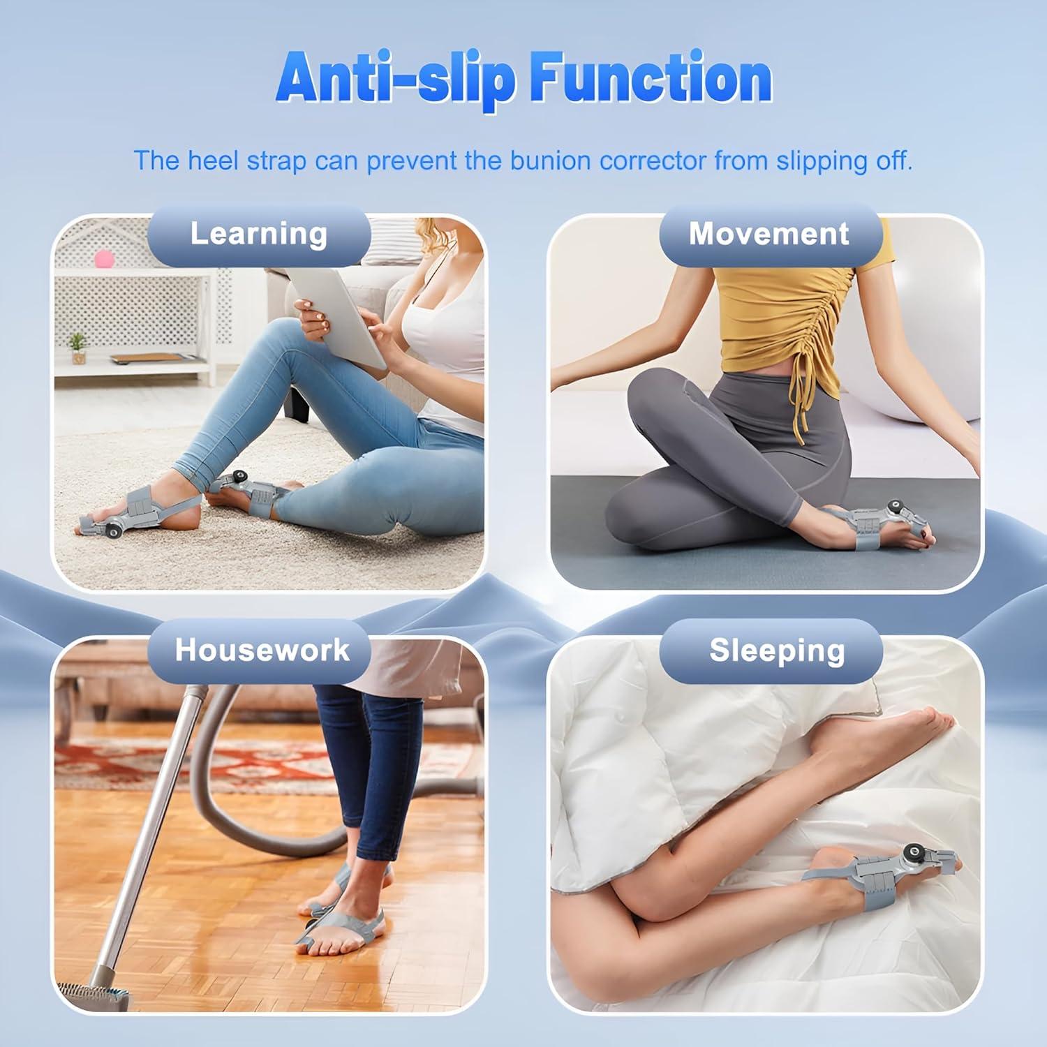 Corrector de Juanetes Qlonn Ajustable para Alivio de Dolor