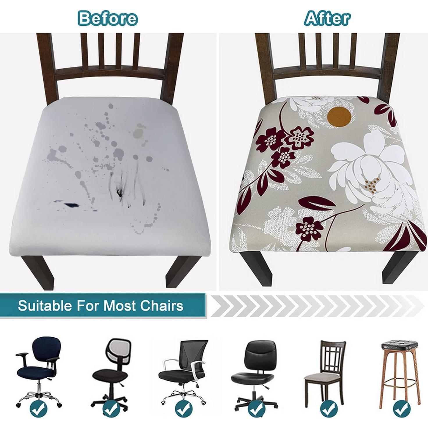 Fundas de Asiento SearchI Juego de 4 para Sillas de Comedor