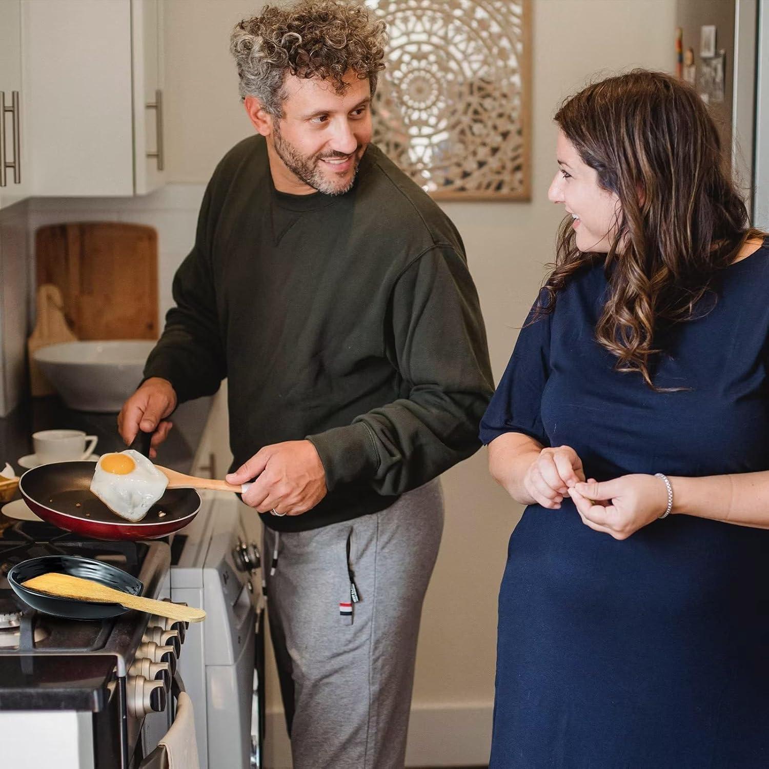 Soporte para Cuchara Hasense de Cerámica Negro 14.5x10.2cm
