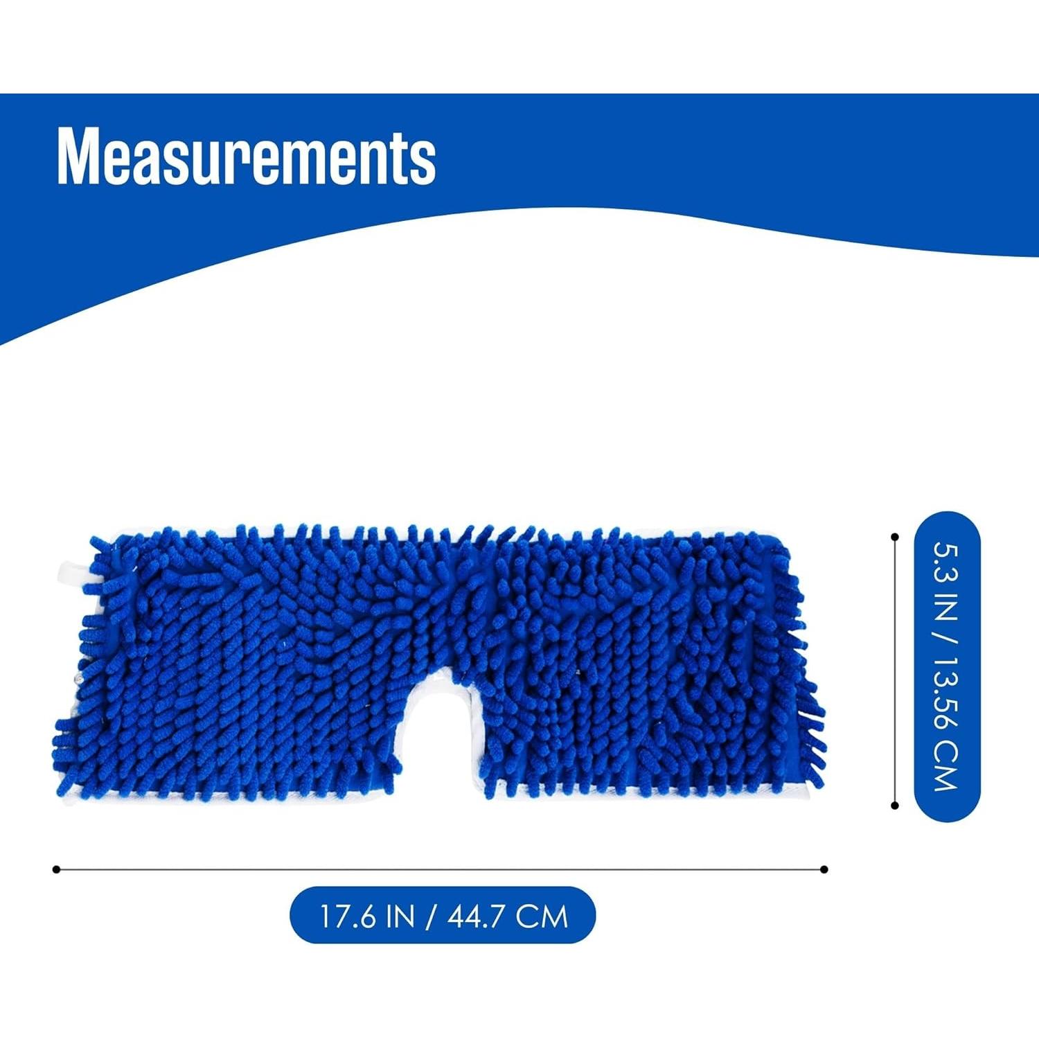 Cabezal de Repuesto Houseables para Mopas de Microfibra 45.7x15.2cm 3PK
