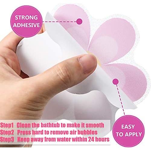 Calcomanías Antideslizantes para Baño Photect 20 Piezas Floral