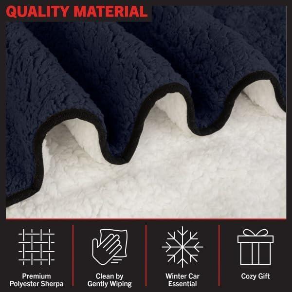 Manta Calentada Stalwart 2-Pack 12V para Auto 145x99 cm