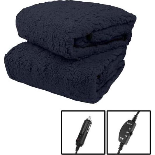 Manta Calentada Stalwart 2-Pack 12V para Auto 145x99 cm