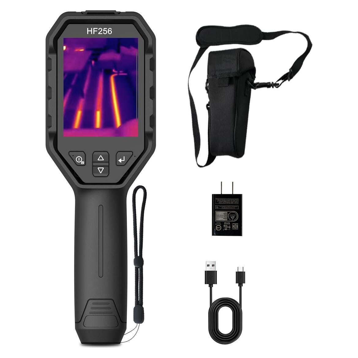 Cámara Térmica HSFTOOLS HF256, 256x192, LCD 3.2", 16GB