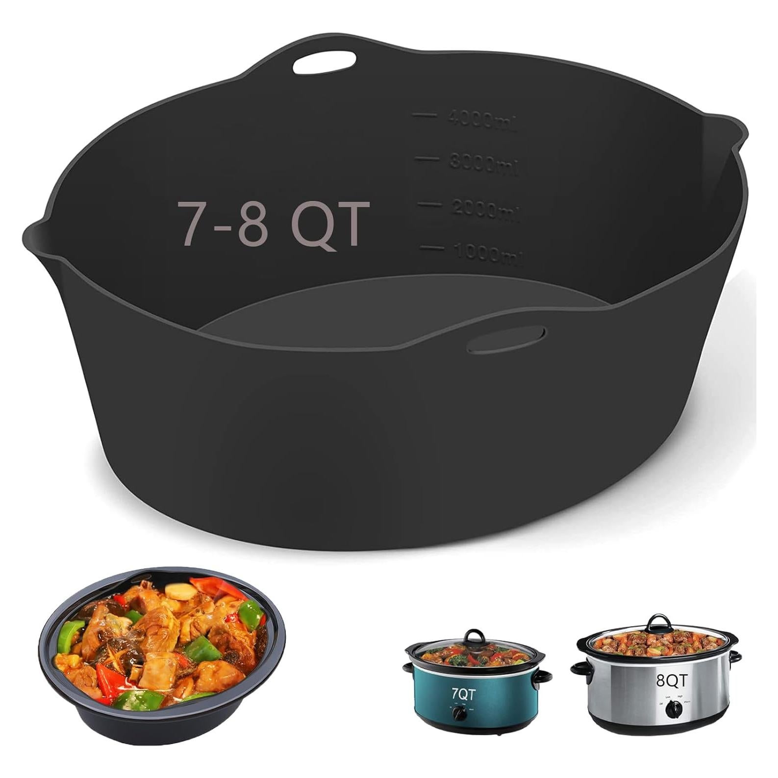 Forros de Silicona Reutilizables Horuhue para Ollas 7-8QT