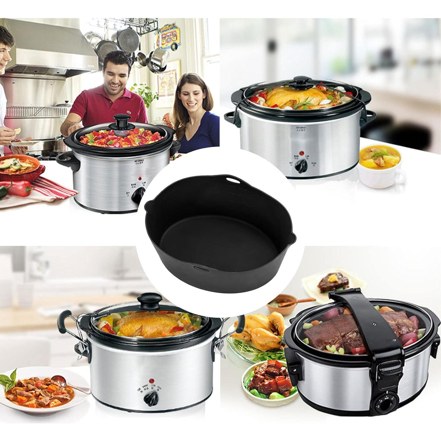 Forros de Silicona Reutilizables Horuhue para Ollas 7-8QT