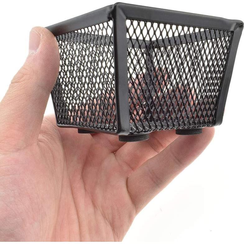 Soporte de Clips de Papel HAHIYO Negro 2 Piezas 7.6x7.6x5.6 cm