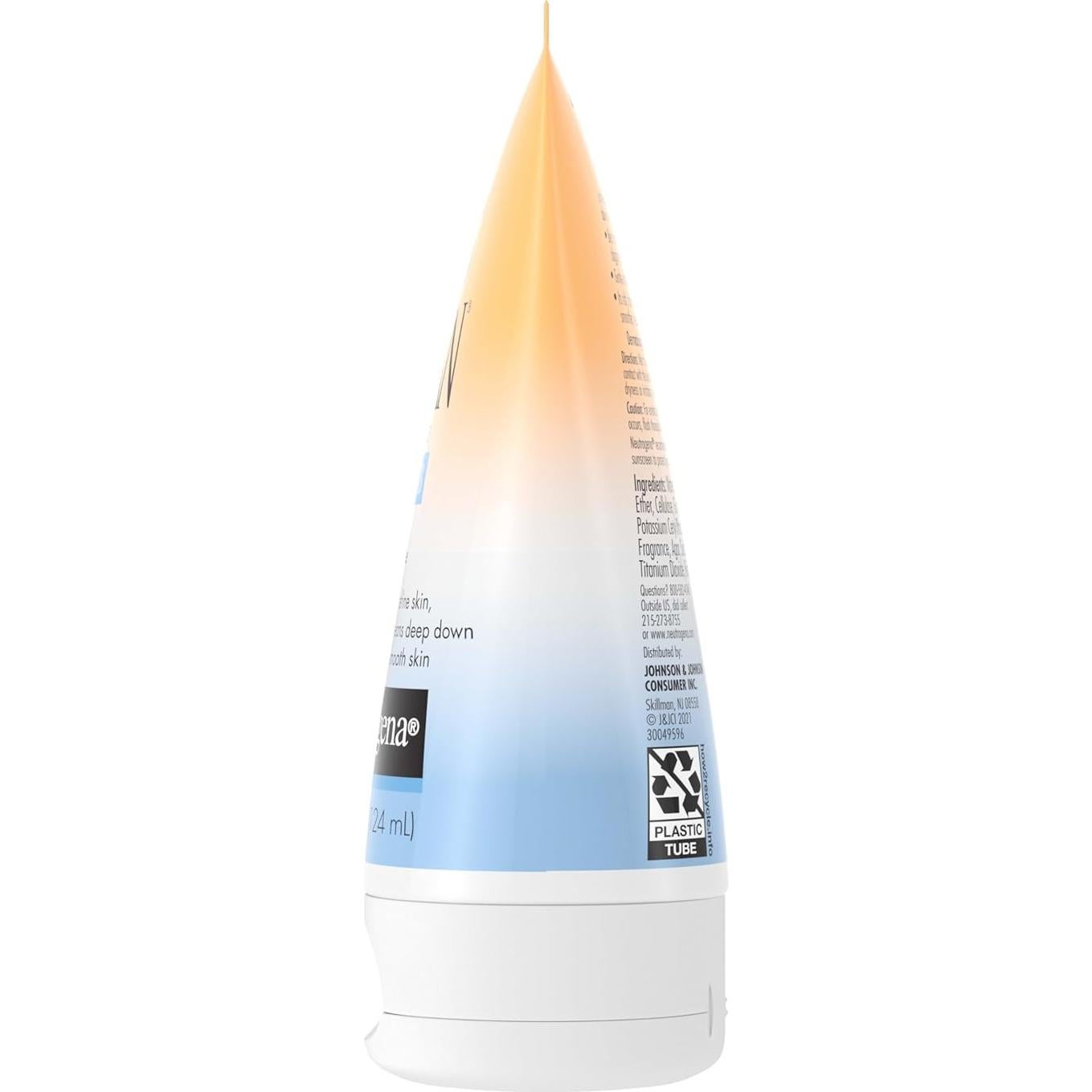 Neutrogena Exfoliante Facial Suave Diario 124 ml Sin Aceite