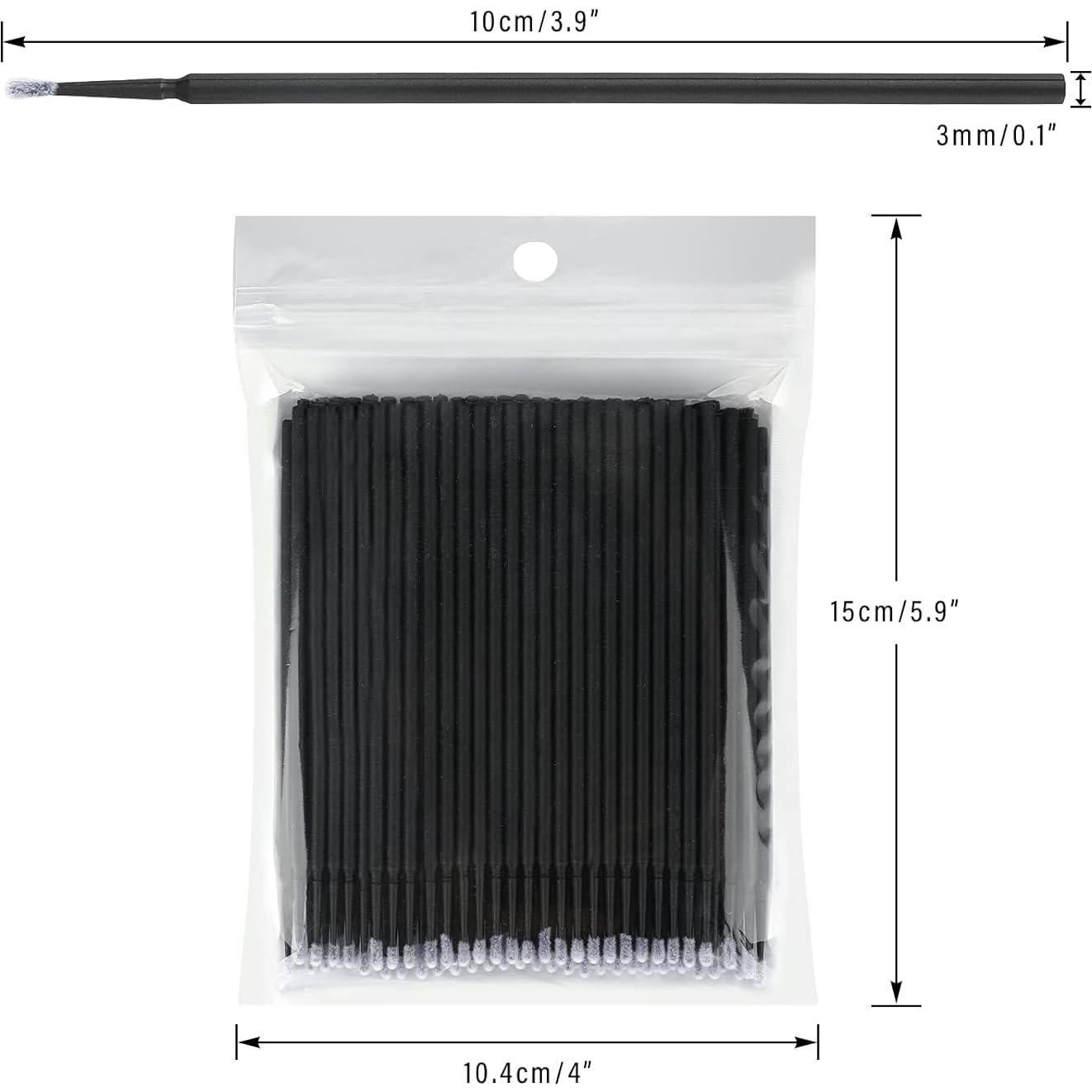 Bastoncillos Micro Aplicadores Desechables G2PLUS 100pcs