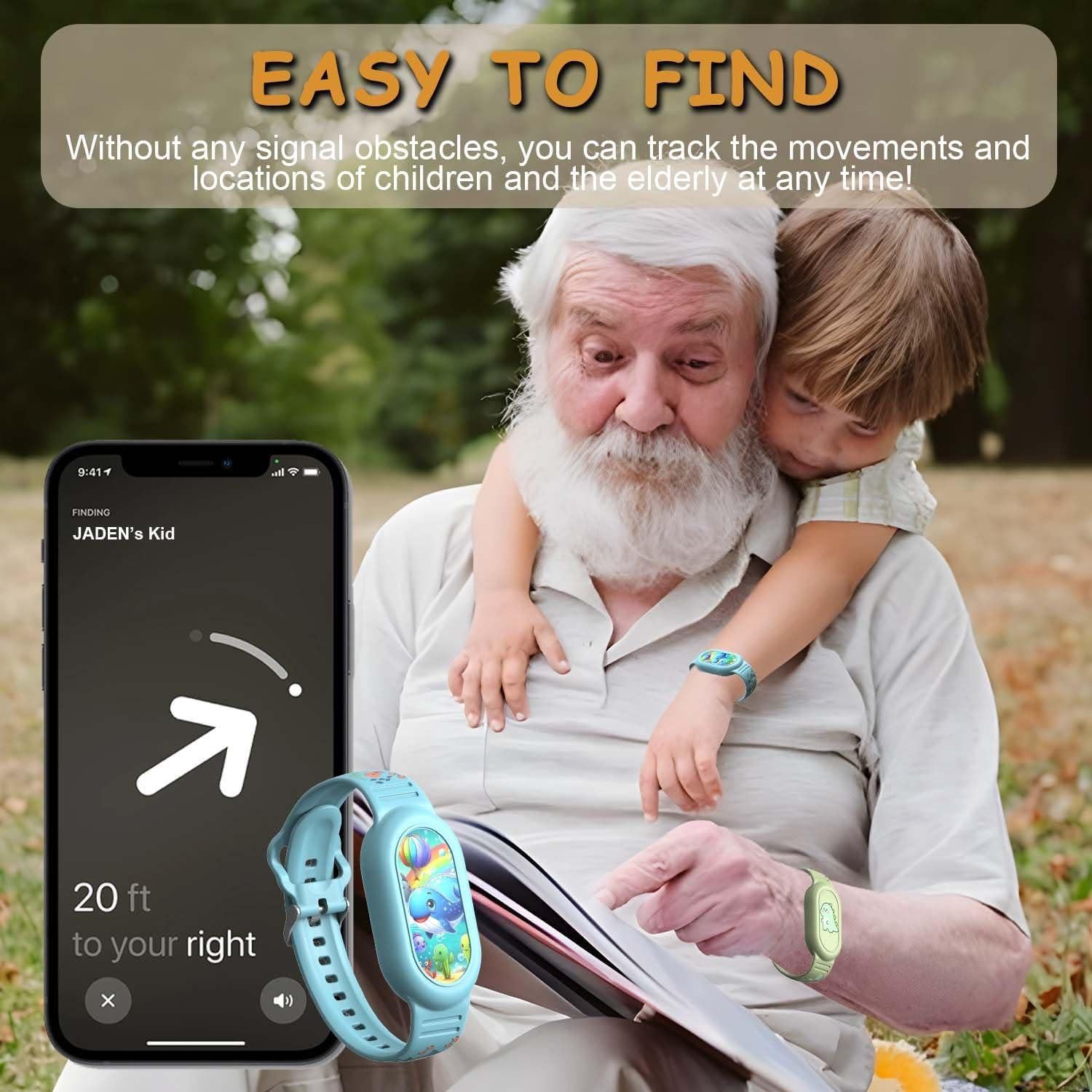 Pulsera de Silicona para Samsung SmartTag 2 - 2 Pack Dinosaurios y Ballenas