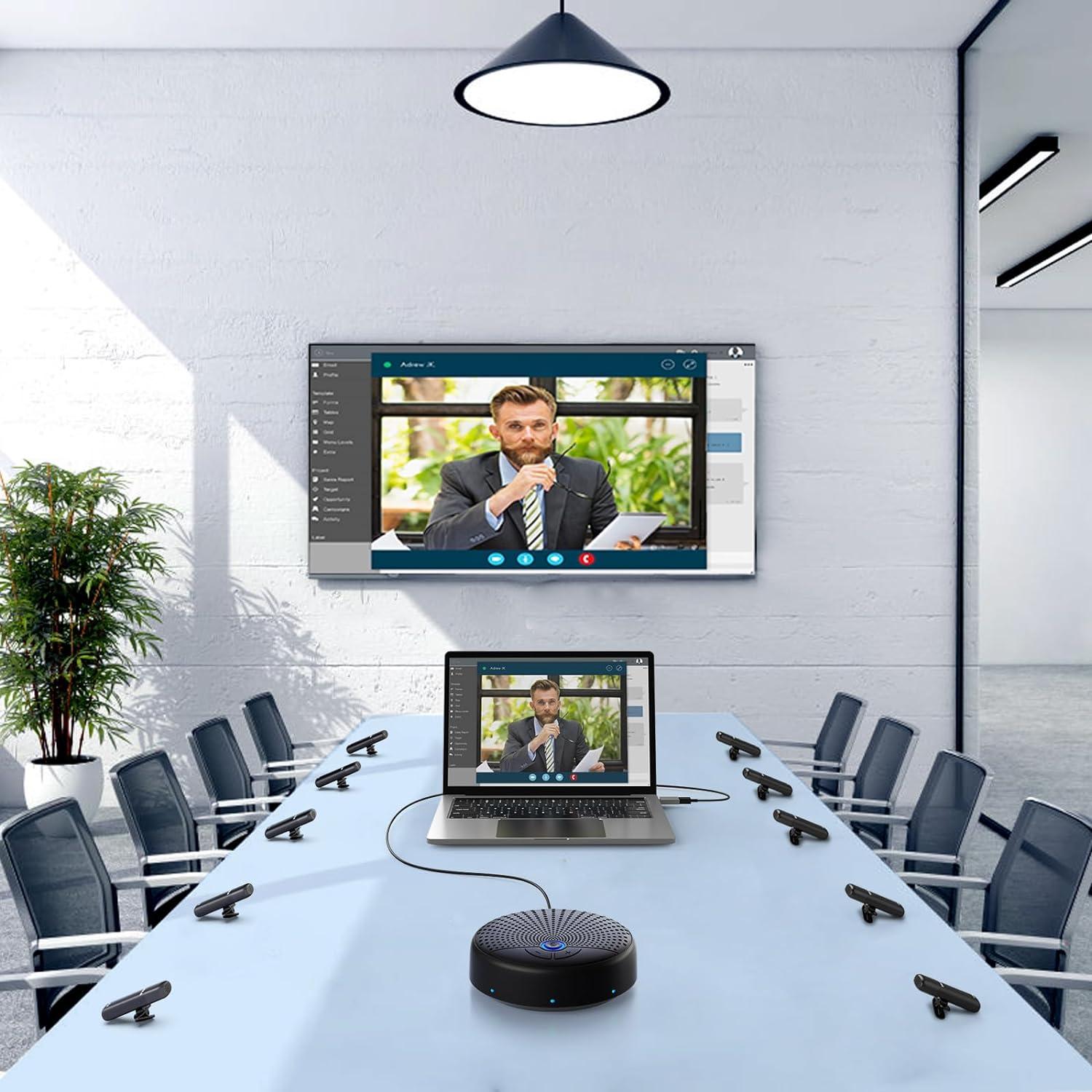 Altavoz y Micrófono BALILA JP-BA-CM3-JP 10 Micrófonos 360°