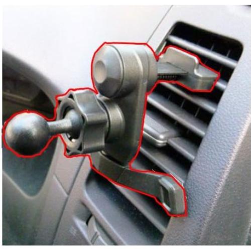 Soporte de Ventilación ChargerCity para COBB AccessPORT V3