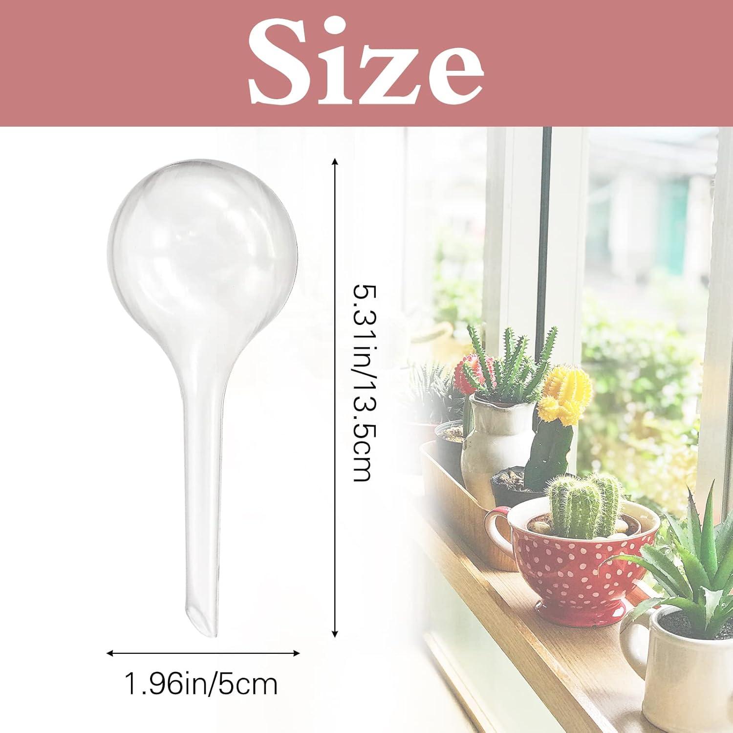 20 Esferas de Riego Automático Zddaoole 5x13.5cm PVC