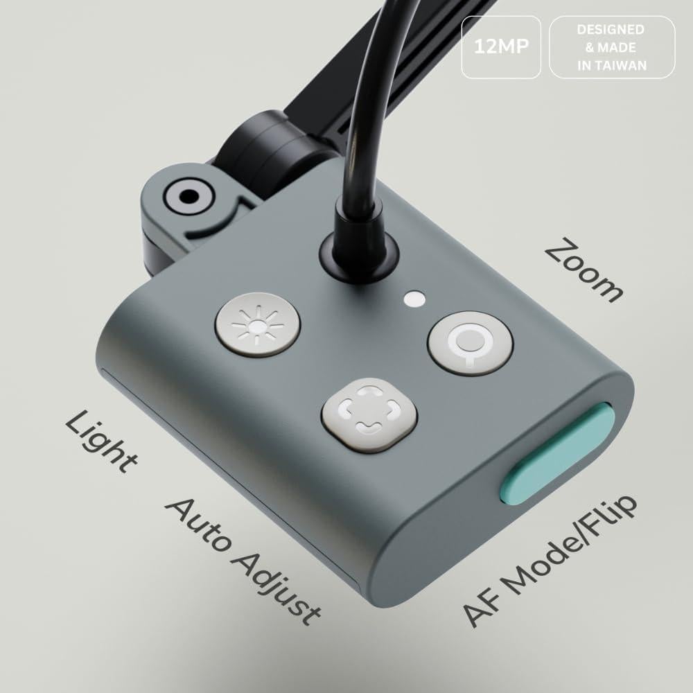 Cámara de Documentos OKIOCAM S2 Pro 13MP 4K USB con Puntero