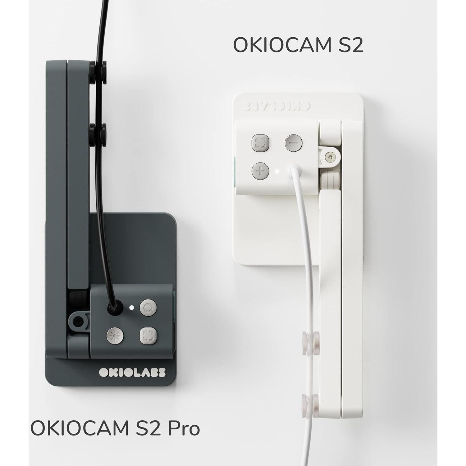 Cámara de Documentos OKIOCAM S2 Pro 13MP 4K USB con Puntero