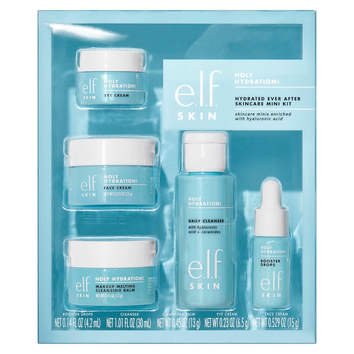 Kit Mini Cuidado Piel Hidratada e.l.f. SKIN 5 Productos