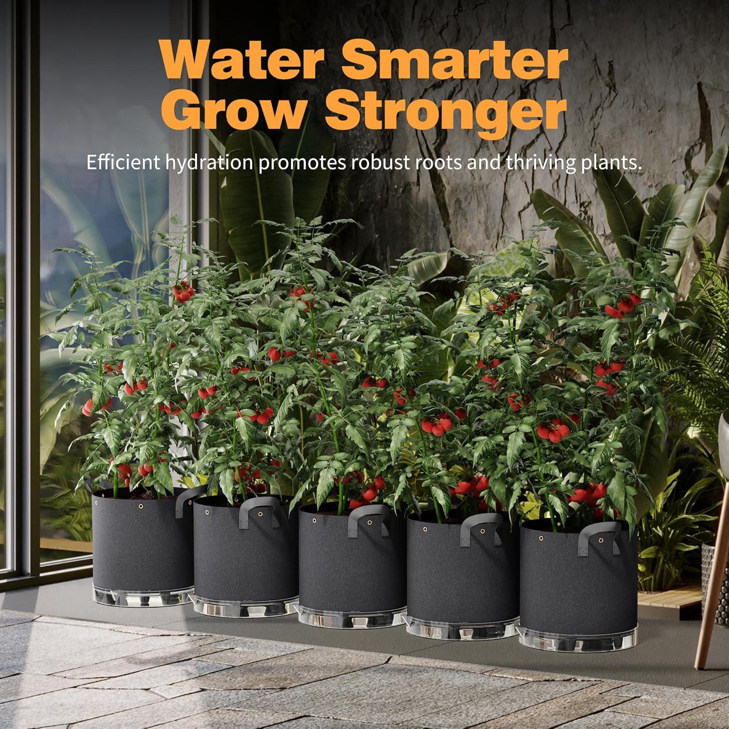 Bolsas de Cultivo Autorriego Patigrow 5 Galones 420G Tela