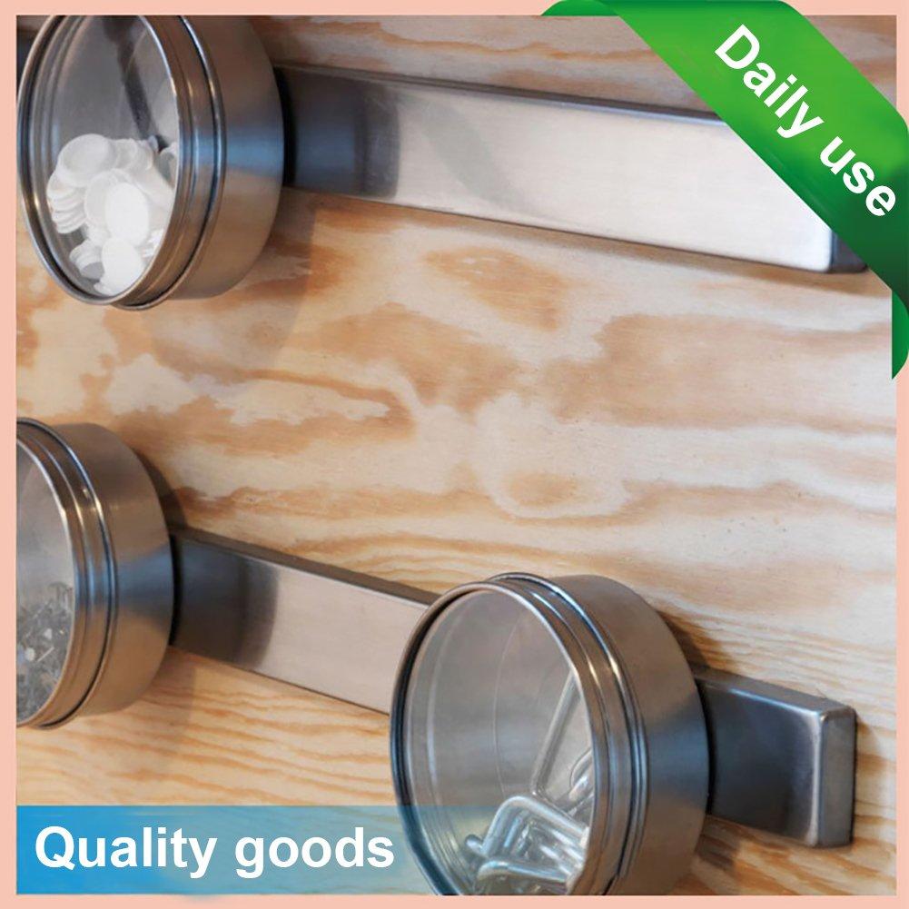 Imanes de Neodimio MikeDe 60x10x3mm 6 Piezas Adhesivos