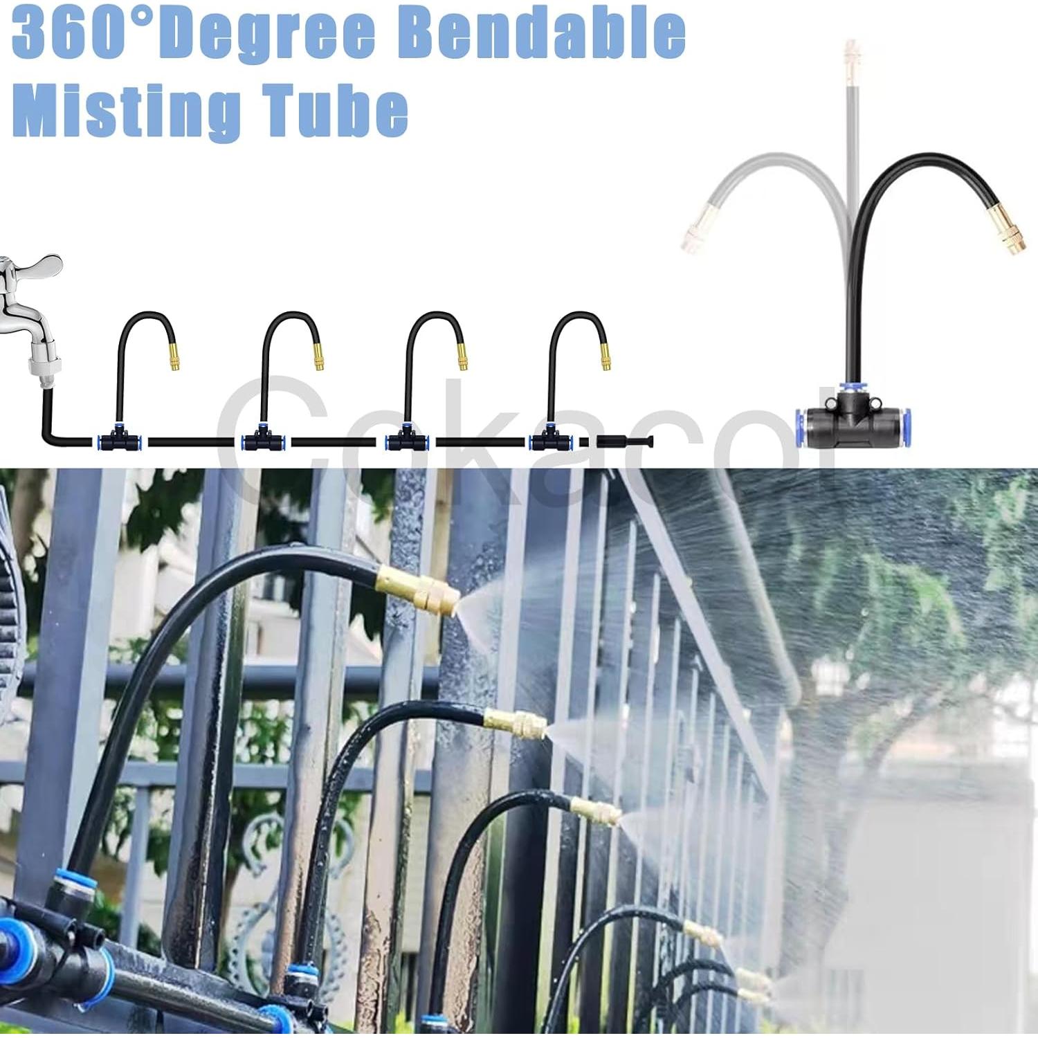 Sistema de riego por goteo Cokacot 15m ajustable 360°