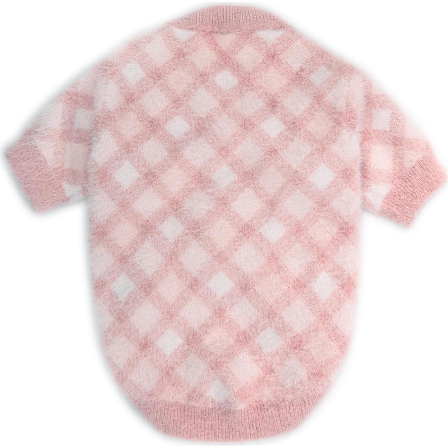 Suéter para Perro MOIRIG Rosa Pequeño 2 Piezas Suave