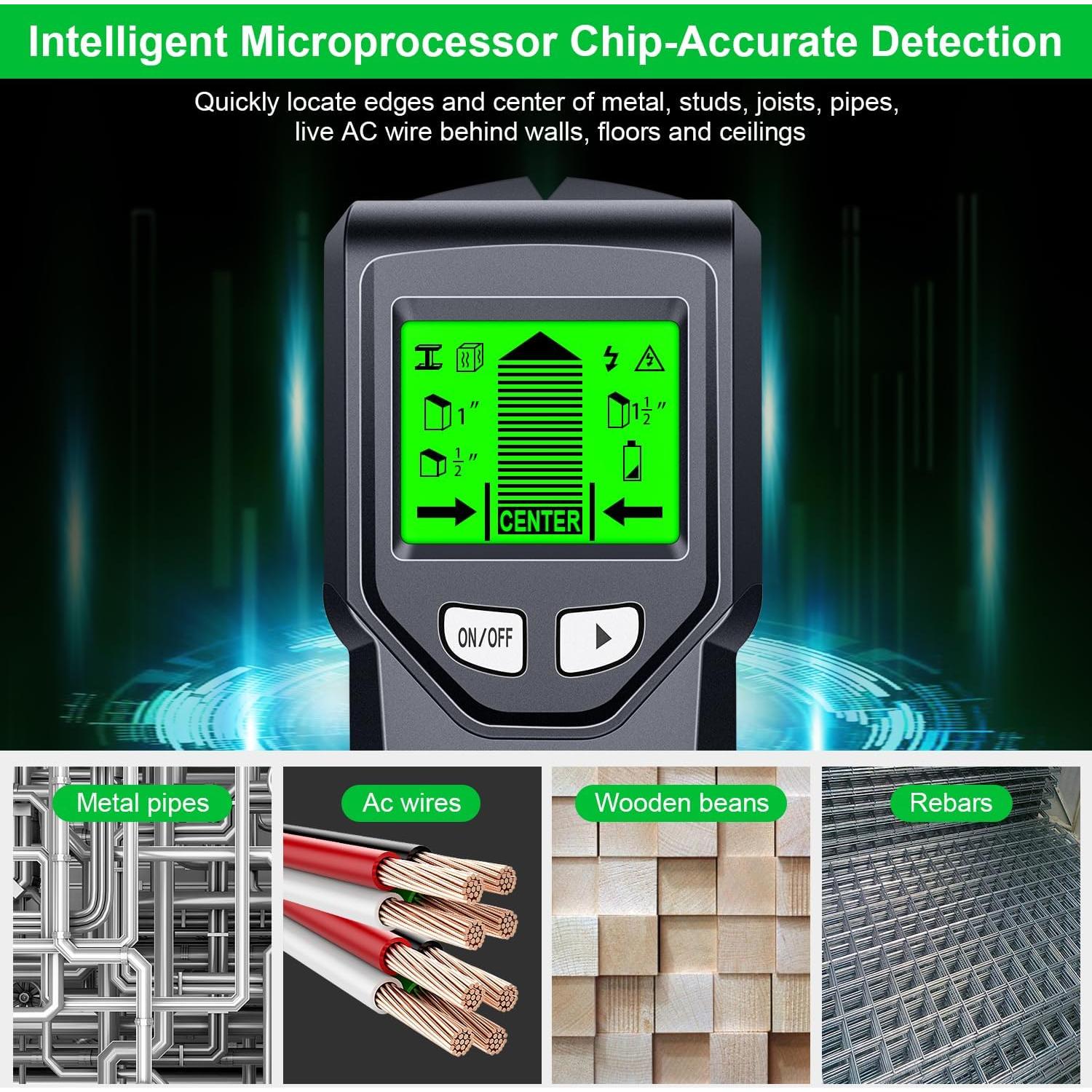 Buscador de Estudio JAXWQ TH410 5 en 1 con Pantalla LCD