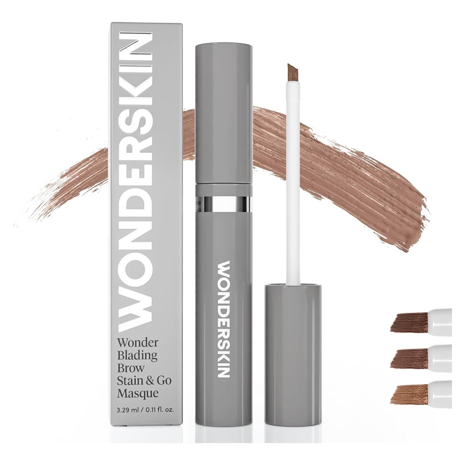 Tinte de Cejas Wonderskin - Rubios, Larga Duración y Resistente