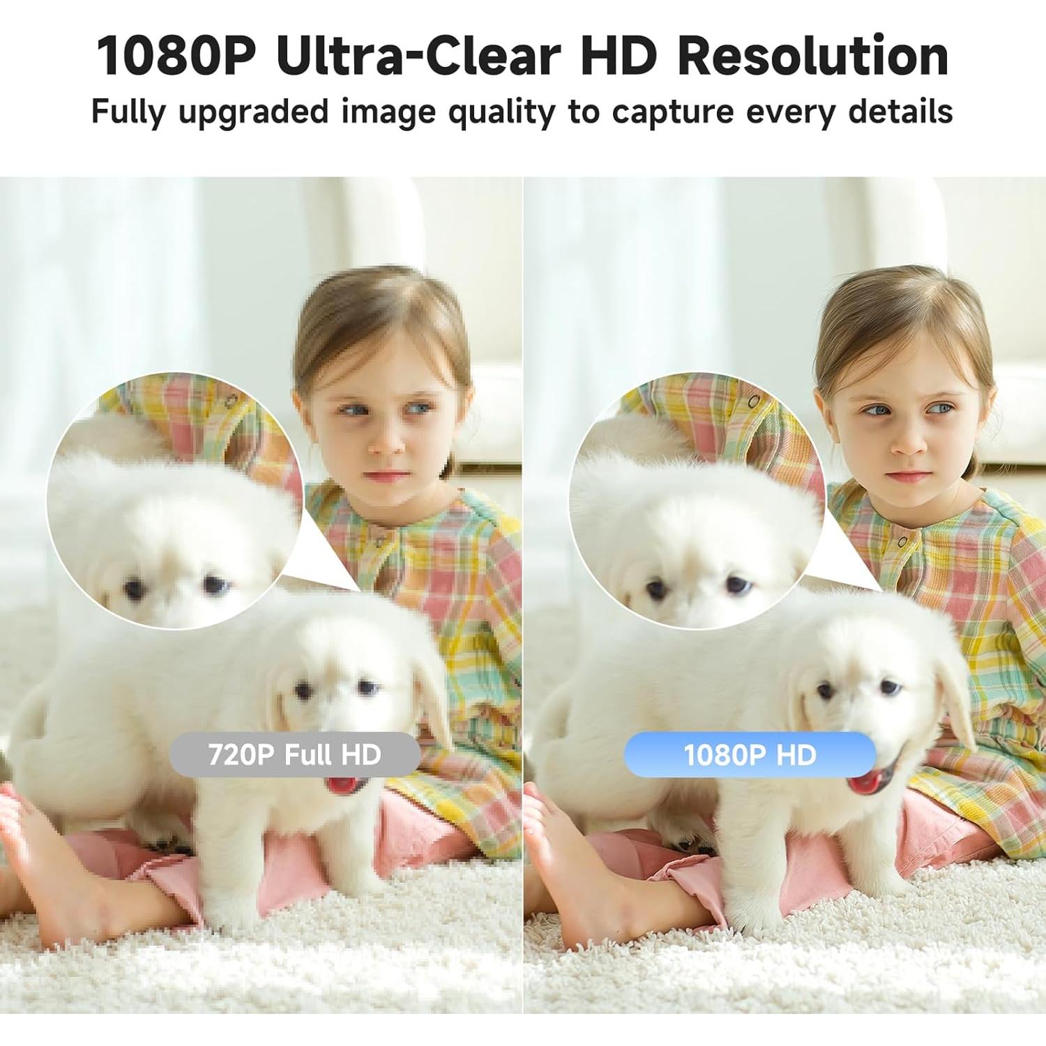 Cámara de Seguridad Inalámbrica JAIOTlink 1080P con Visión Nocturna